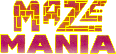 Maze Mania logo for ZX Spectrum